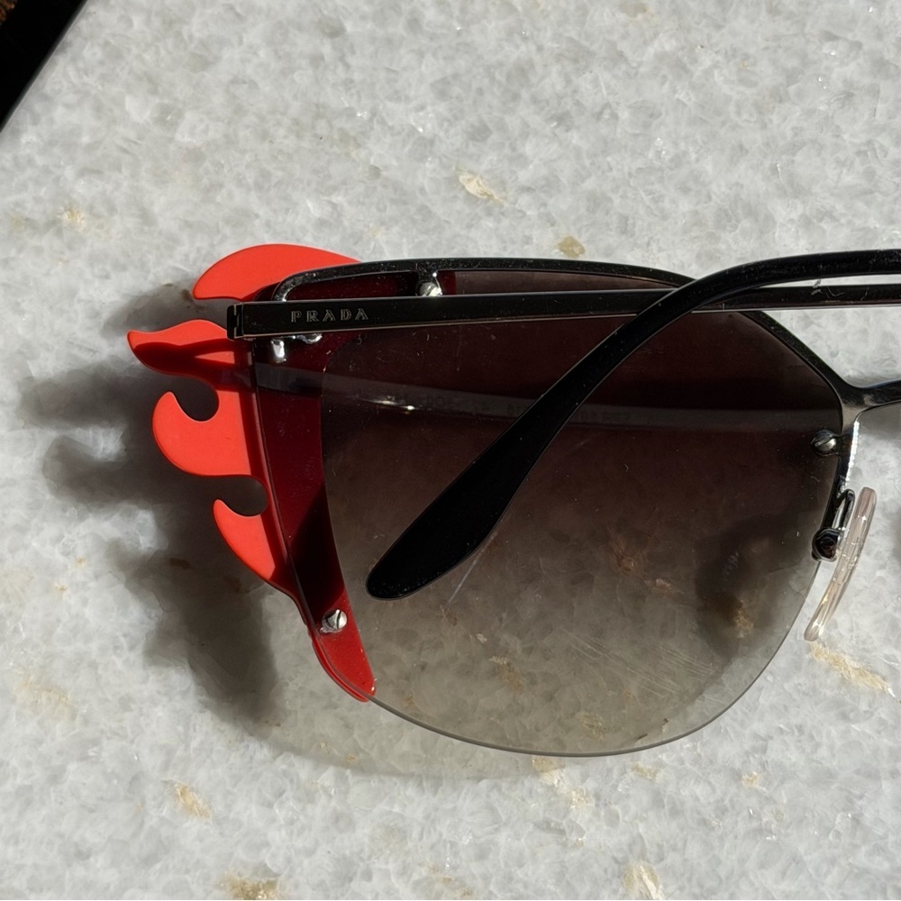Prada Flame Cat Eye Sunglasses - Picture 8 of 10